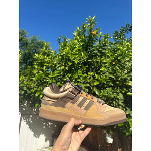 Men's Adidas Bad Bunny Forum Low Size 13.5 Brown Sneakers gw0264